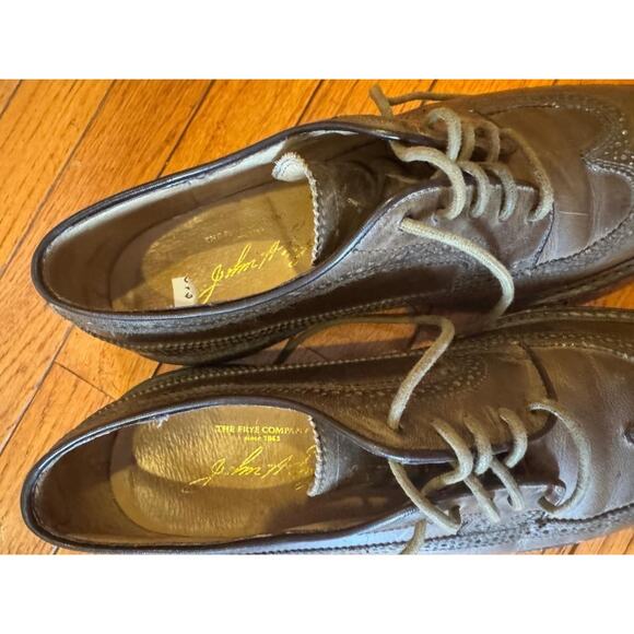 MENS FRYE 84625 JAMES WINGTIP OXFORD SHOES SIZE 10D (800 main image 8